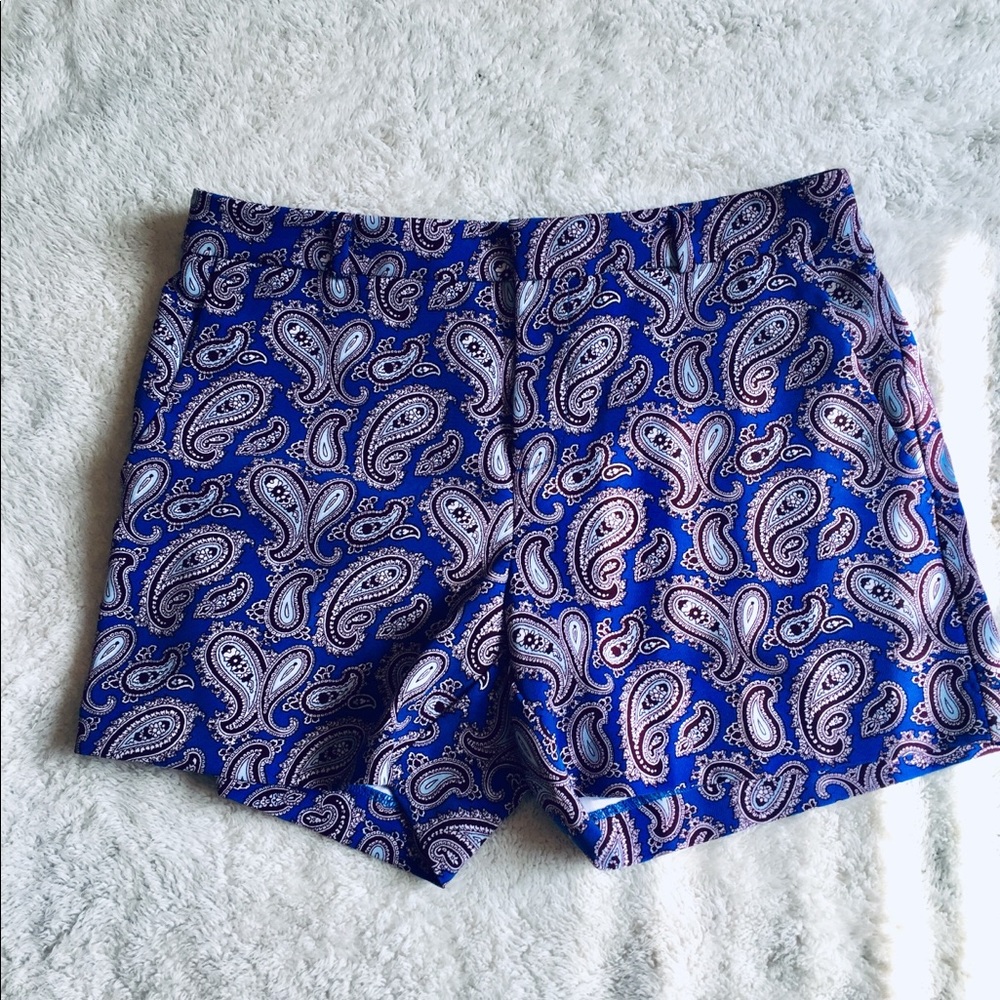 Banana Republic Paisley Shorts